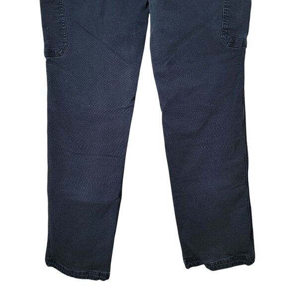 Duluth Womens Blue Curvesetter Waistband Pants 8x33 Carpenter Work Cargo Outdoor - Picture 7 of 10